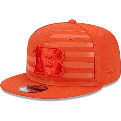 Men's New Era Orange Cincinnati Bengals Independent 9FIFTY Snapback Hat