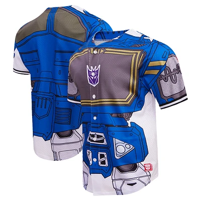 Men's Freeze Max Transformers Soundwave Armor Baseball Jersey