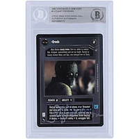 Stuart Freeborn Star Wars Autographed 1996 CCG #8 BAS Authenticated Card