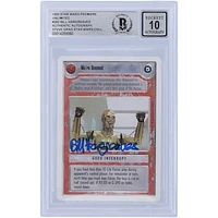 Bill Hargreaves Star Wars Autographed 1995 CCG Premiere #282 BGS Authenticated 10 Card