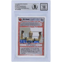Bill Hargreaves Star Wars Autographed 1995 CCG Premiere #282 BGS Authenticated 10 Card
