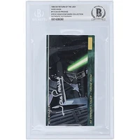 David Prowse Star Wars Autographed 1996 Topps The Empire Strikes Back Widevision Darth Vader #115 BAS Authenticated Card