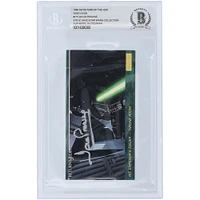 David Prowse Star Wars Autographed 1996 Topps The Empire Strikes Back Widevision Darth Vader #115 BAS Authenticated Card