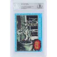 Kenny Baker Autographed 1977 Topps Star Wars #48 BAS Authenticated Card