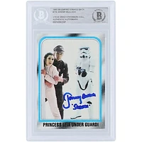 Jeremy Bulloch Star Wars Autographed 1980 Topps The Empire Strikes Back #219 BAS Authenticated Card with "Sheckil" Inscription