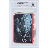 Brian Johnson Star Wars Autographed 1980 Topps The Empire Strikes Back #54 BAS Authenticated Card with "SFX" Inscription
