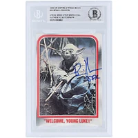 Brian Johnson Star Wars Autographed 1980 Topps The Empire Strikes Back #59 BAS Authenticated Card with "SFX" Inscription
