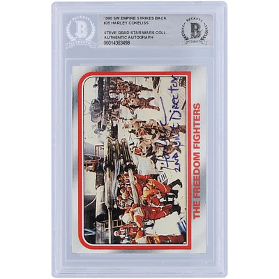 Harley Cokeliss Star Wars Autographed 1980 Topps The Empire Strikes Back #35 BAS Authenticated Card with "2nd Unit Director" Inscription
