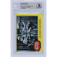 Miki Herman Autographed 1977 Topps Star Wars #148 BAS Authenticated Card