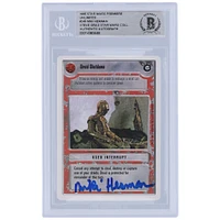 Miki Herman Star Wars Autographed 1995 Topps CCG #240 BAS Authenticated Card