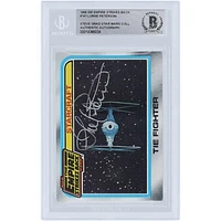 Lorne Peterson Star Wars Autographed 1980 Topps The Empire Strikes Back #141 BAS Authenticated Card