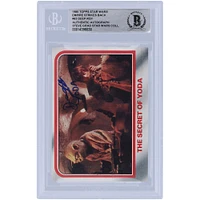 Deep Roy Star Wars Autographed 1980 Topps The Empire Strikes Back #63 BAS Authenticated Card with "Yoda" Inscription