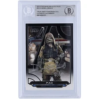 Derek Arnold Star Wars Autographed 2013 Topps Galactic Files #RO13 BGS Authenticated Card with "Pao" Inscription