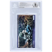 Nick Dudman Star Wars Autographed 1995 Topps The Empire Strikes Back Widevision #68 BGS Authenticated 10 Card with "Make Up" Inscription
