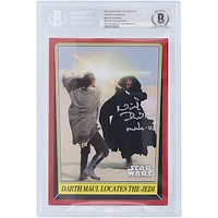 Nick Dudman Autographed 2016 Topps Star Wars Celebration Europe Oversized #4 BGS Authenticated Card with "Make Up" Inscription