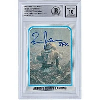 Brian Johnson Star Wars Autographed 1980 Topps The Empire Strikes Back #174 BGS Authenticated 10 Card with "SFX" Inscription