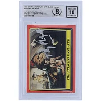 Toby Philpott Star Wars Autographed 1983 Topps Return of the Jedi #32 BGS Authenticated 10 Card