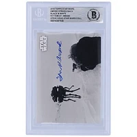 Tom St. Amand Star Wars Autographed 2019 Topps The Empire Strikes Back Black & White #17 BGS Authenticated Card