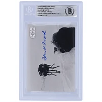Tom St. Amand Star Wars Autographed 2019 Topps The Empire Strikes Back Black & White #17 BGS Authenticated Card