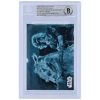 Tom St. Amand Star Wars Autographed 2019 Topps The Empire Strikes Back Black & White #4 BGS Authenticated Card