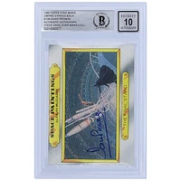 David Prowse Star Wars Autographed 1980 Topps The Empire Strikes Back Darth Vader #128 BGS Authenticated 10 Card