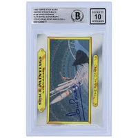David Prowse Star Wars Autographed 1980 Topps The Empire Strikes Back Darth Vader #128 BGS Authenticated 10 Card