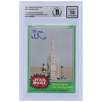 Jim Marlow Autographed 1977 Topps Star Wars Series 1 #206 BGS Authenticated 10 Card
