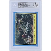 Marghi McMahon Star Wars Autographed 1983 Topps Return of the Jedi #138 BGS Authenticated Card
