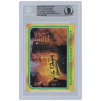 Colin Skeaping Star Wars Autographed 1980 Topps The Empire Strikes Back #305 BGS Authenticated Card with "Stormtrooper" Inscription
