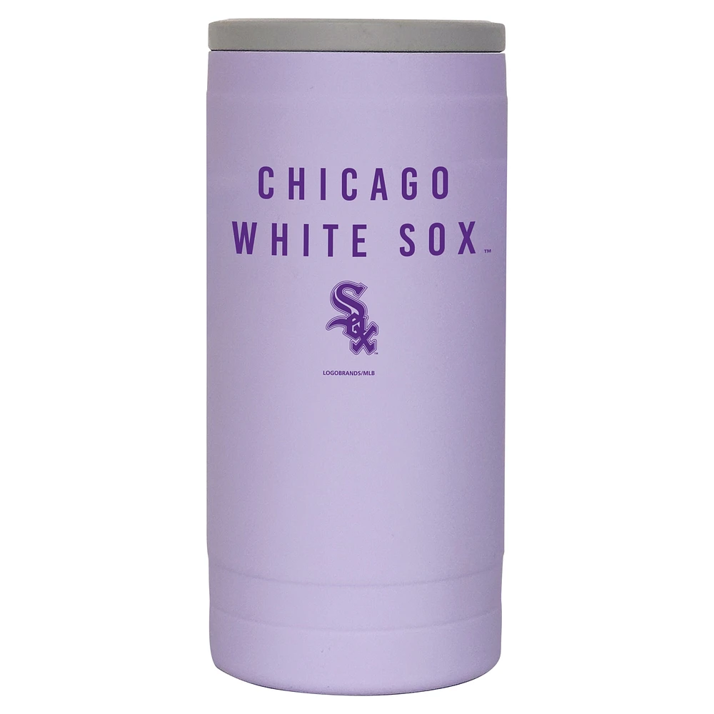 Chicago White Sox 12oz. Lavender Soft Touch Slim Coolie