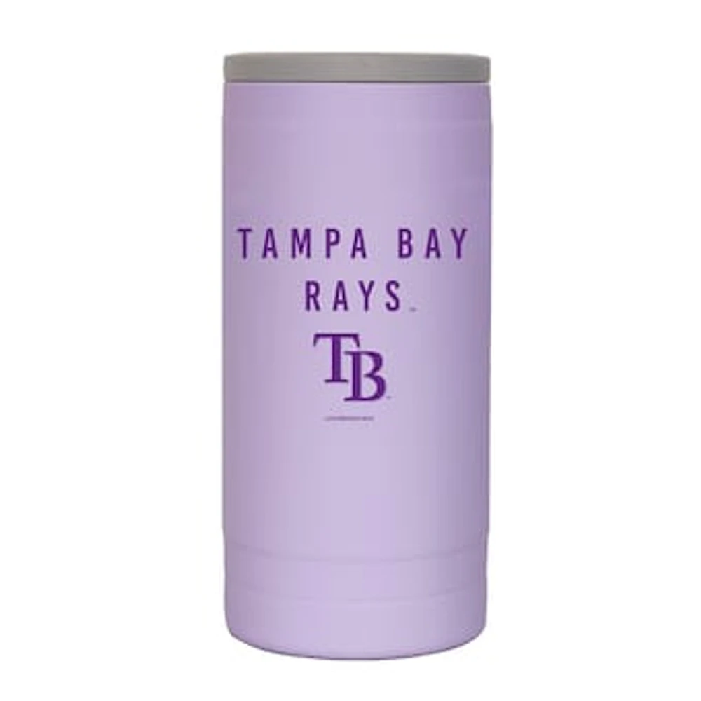 Tampa Bay Rays 12oz. Lavender Soft Touch Slim Coolie