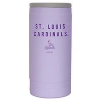 St. Louis Cardinals 12oz. Lavender Soft Touch Slim Coolie