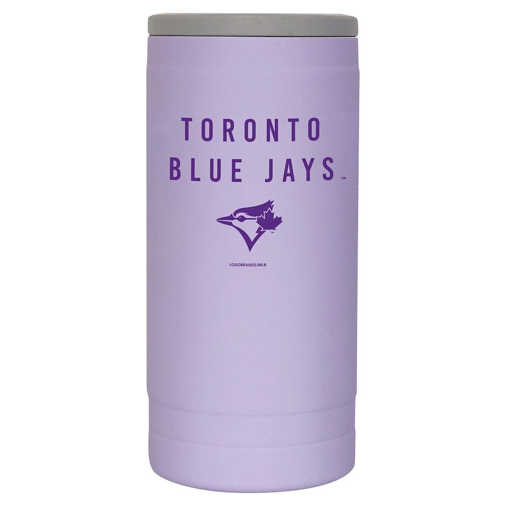 Toronto Blue Jays 12oz. Lavender Soft Touch Slim Coolie