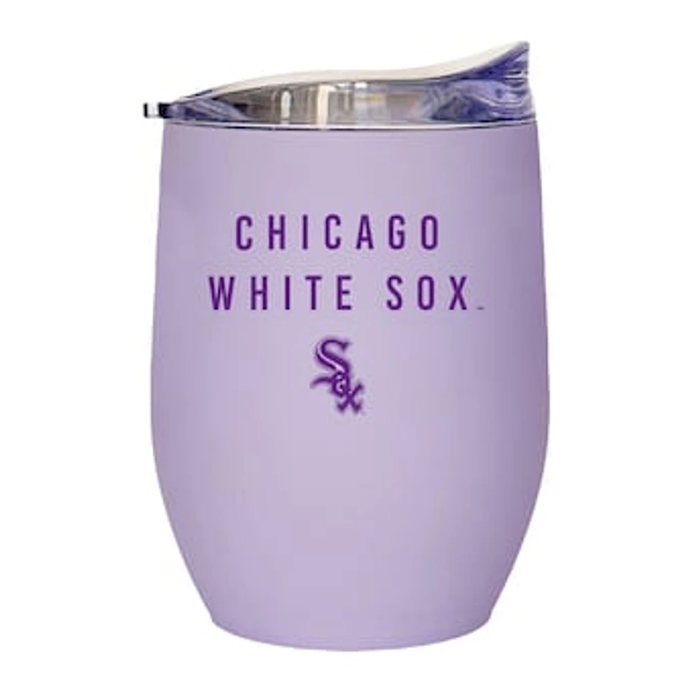 Chicago White Sox 16oz. Lavender Soft Touch Curved Tumbler