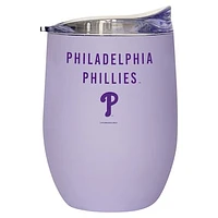 Philadelphia Phillies 16oz. Lavender Soft Touch Curved Tumbler