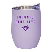 Toronto Blue Jays 16oz. Lavender Soft Touch Curved Tumbler