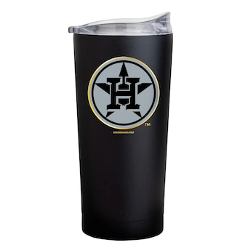 Houston Astros Black Foil 20oz. Powder Coat Tumbler