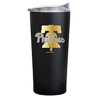 Philadelphia Phillies Black Foil 20oz. Powder Coat Tumbler