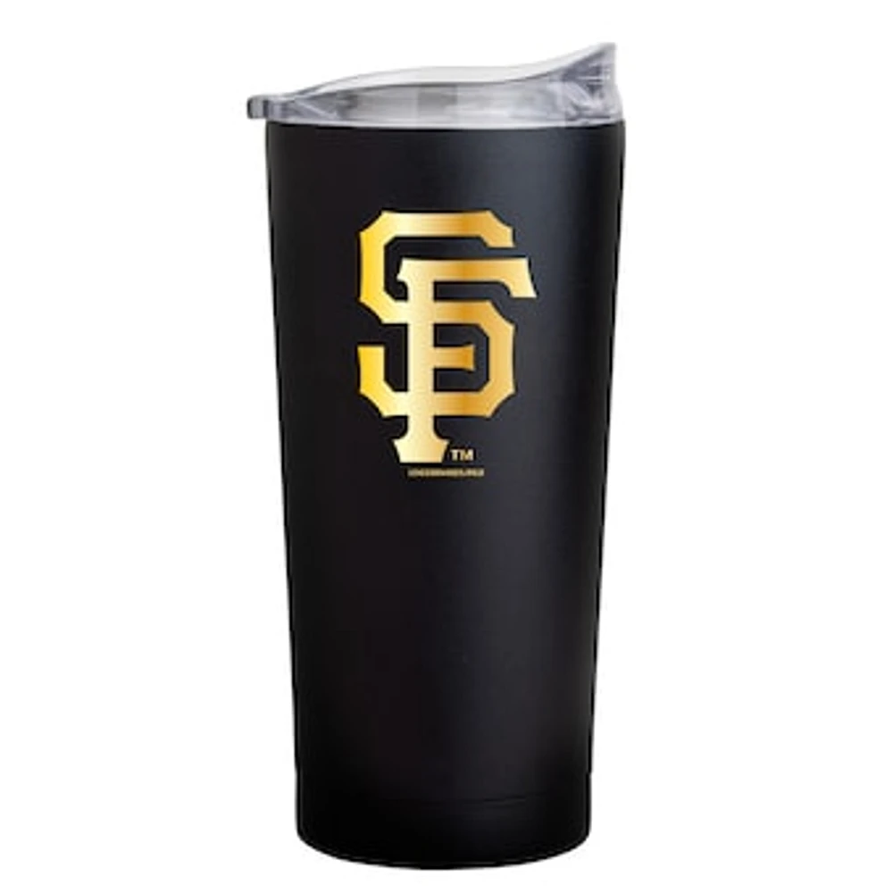 San Francisco Giants Black Foil 20oz. Powder Coat Tumbler