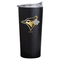 Toronto Blue Jays Black Foil 20oz. Powder Coat Tumbler