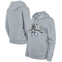 Women's New Era Gray Orlando Magic 2023/24 City Edition Pullover Hoodie