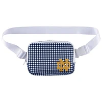 ZooZatz Notre Dame Fighting Irish Gingham Fanny Pack