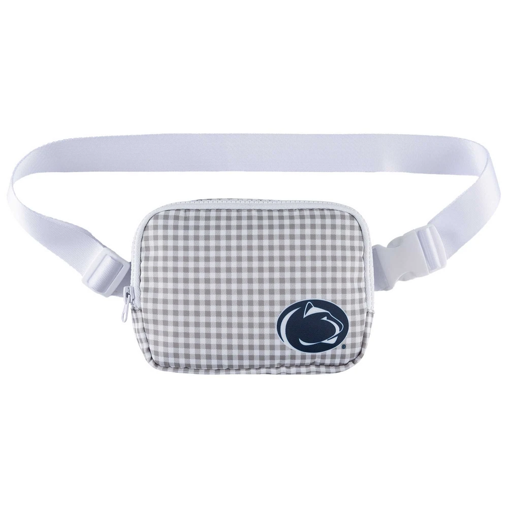 ZooZatz Penn State Nittany Lions Gingham Fanny Pack