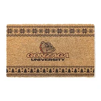 Gonzaga Bulldogs 18" x 30" Holiday Coir Doormat