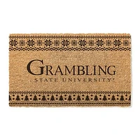 Grambling Tigers 18" x 30" Holiday Coir Doormat