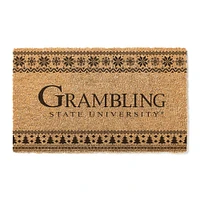 Grambling Tigers 18" x 30" Holiday Coir Doormat