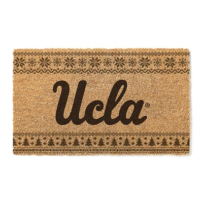 UCLA Bruins 18" x 30" Holiday Coir Doormat