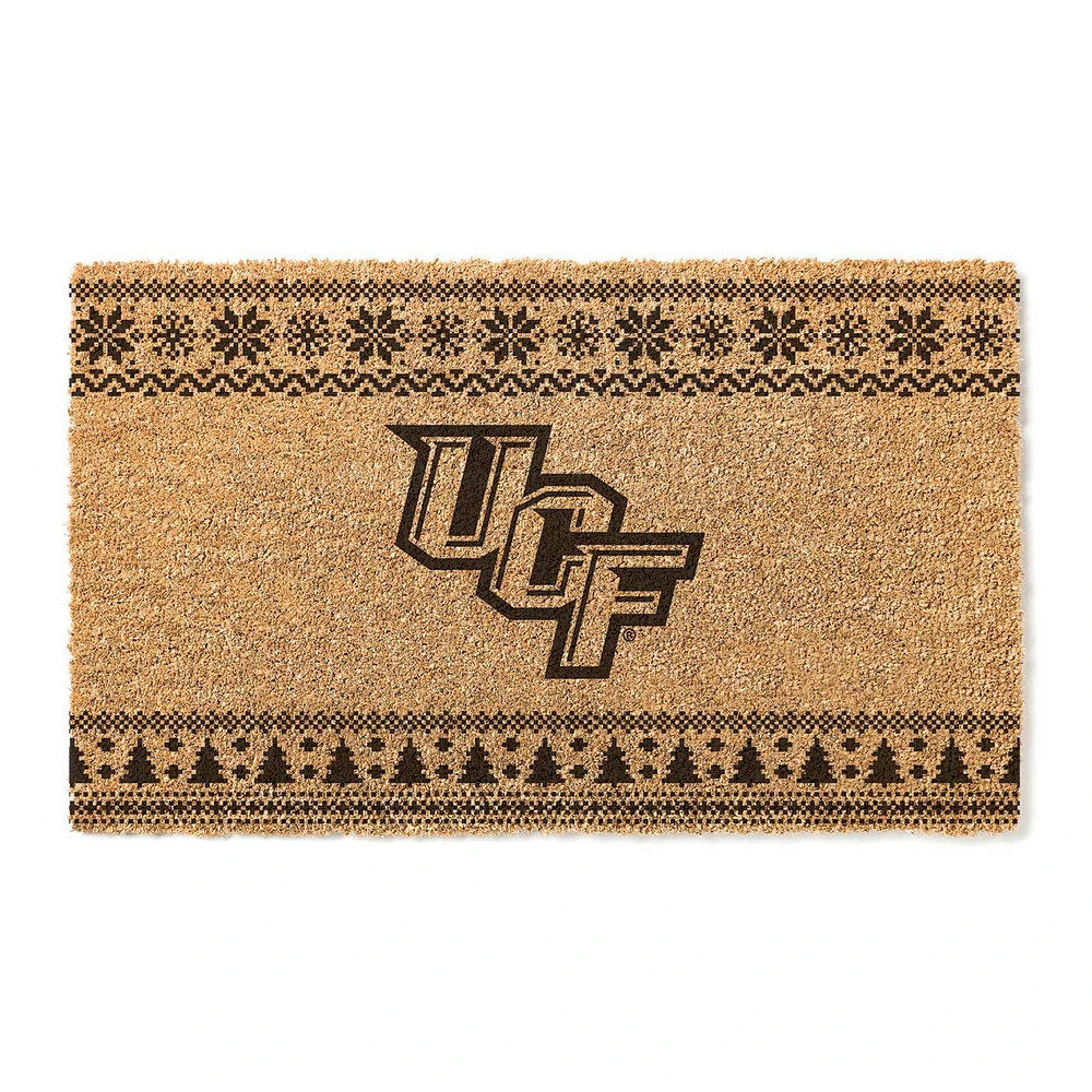 UCF Knights 18" x 30" Holiday Coir Doormat