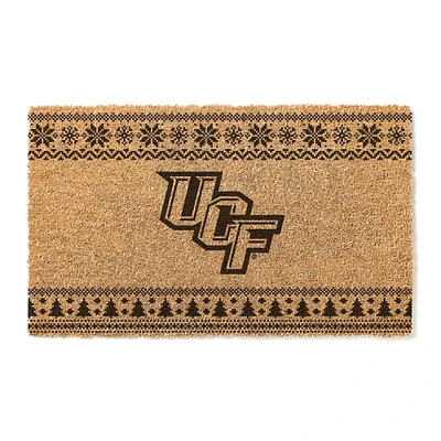 UCF Knights 18" x 30" Holiday Coir Doormat