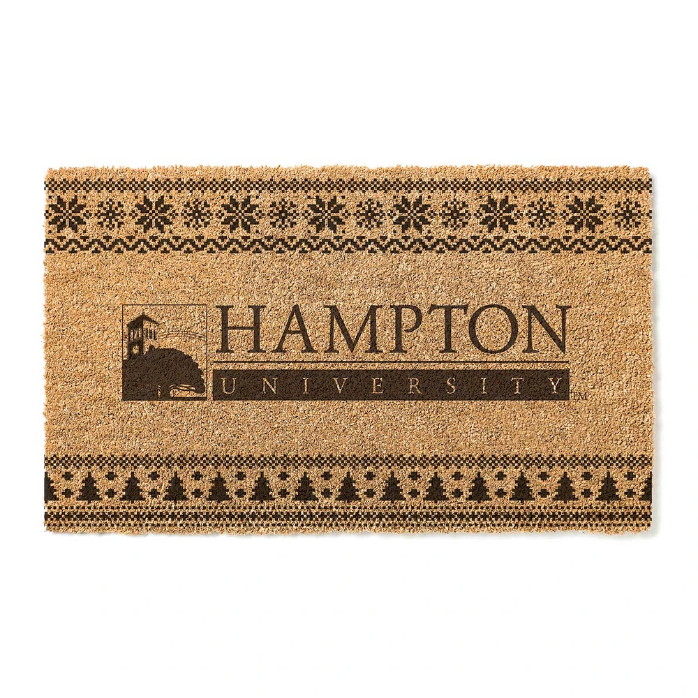 Hampton Pirates 18" x 30" Holiday Coir Doormat